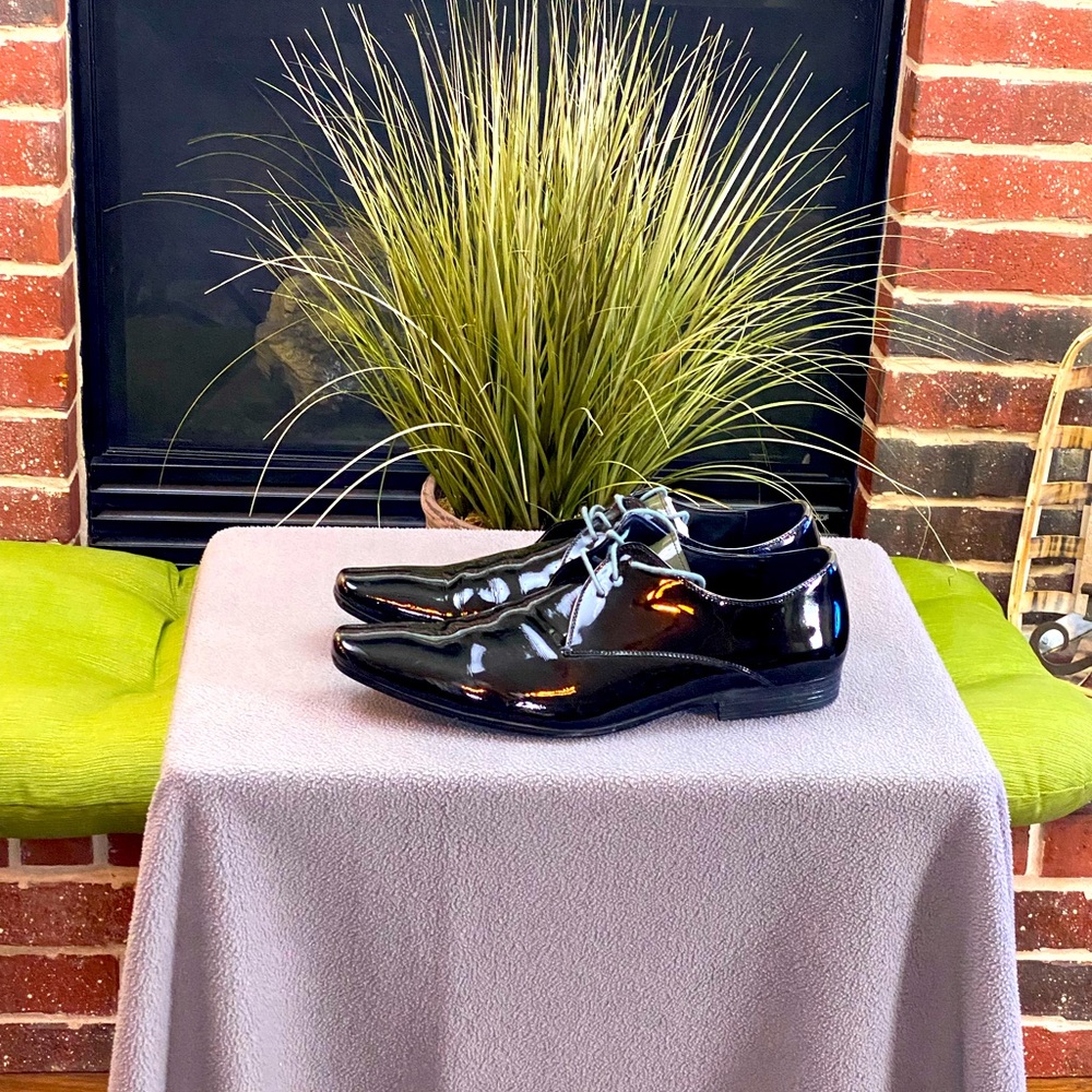 Mens Patent Leather Dress/Formal shoes! Aldo Size 10.5